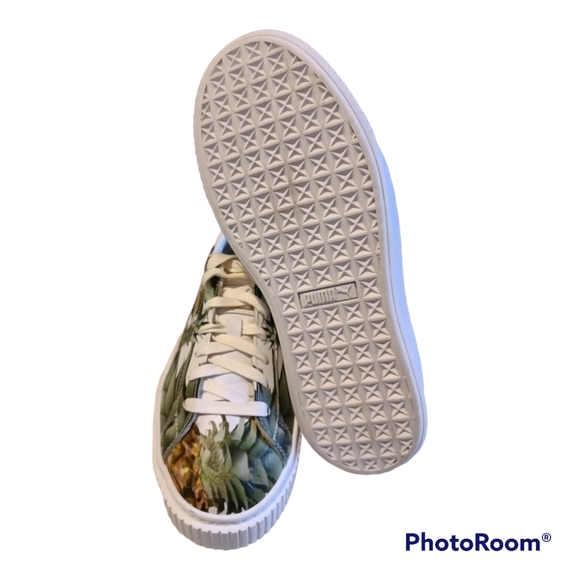 PUMA BASKET PLATFORM PINEAPPLE PRINT - Picture 4 of 11